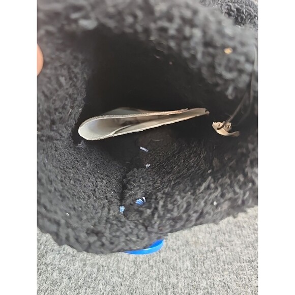 Kansas Jayhawks Size Medium 7/8 Women's Boots Winter Knit Fleece Button - Picture 7 of 9